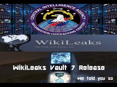 wikileaks vault 7
